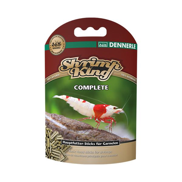 غذای کامل میگو دنرله مدل Shrimp King Complete وزن 30 گرم