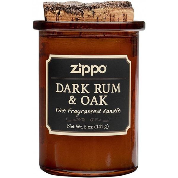 شمع معطر زیپو مدل Dark Rum &amp; Oak