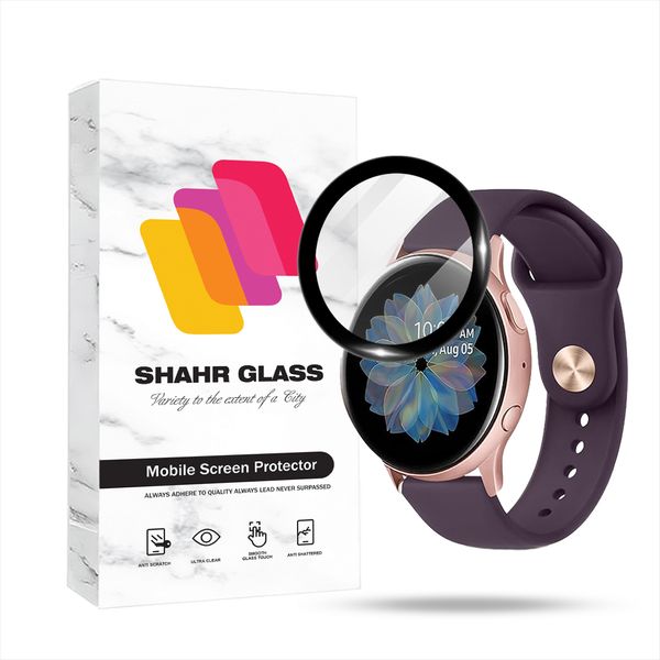 محافظ صفحه نمایش شهر گلس مدل PMMWSH مناسب برای ساعت هوشمند سامسونگ Galaxy Watch Active 2 40 mm