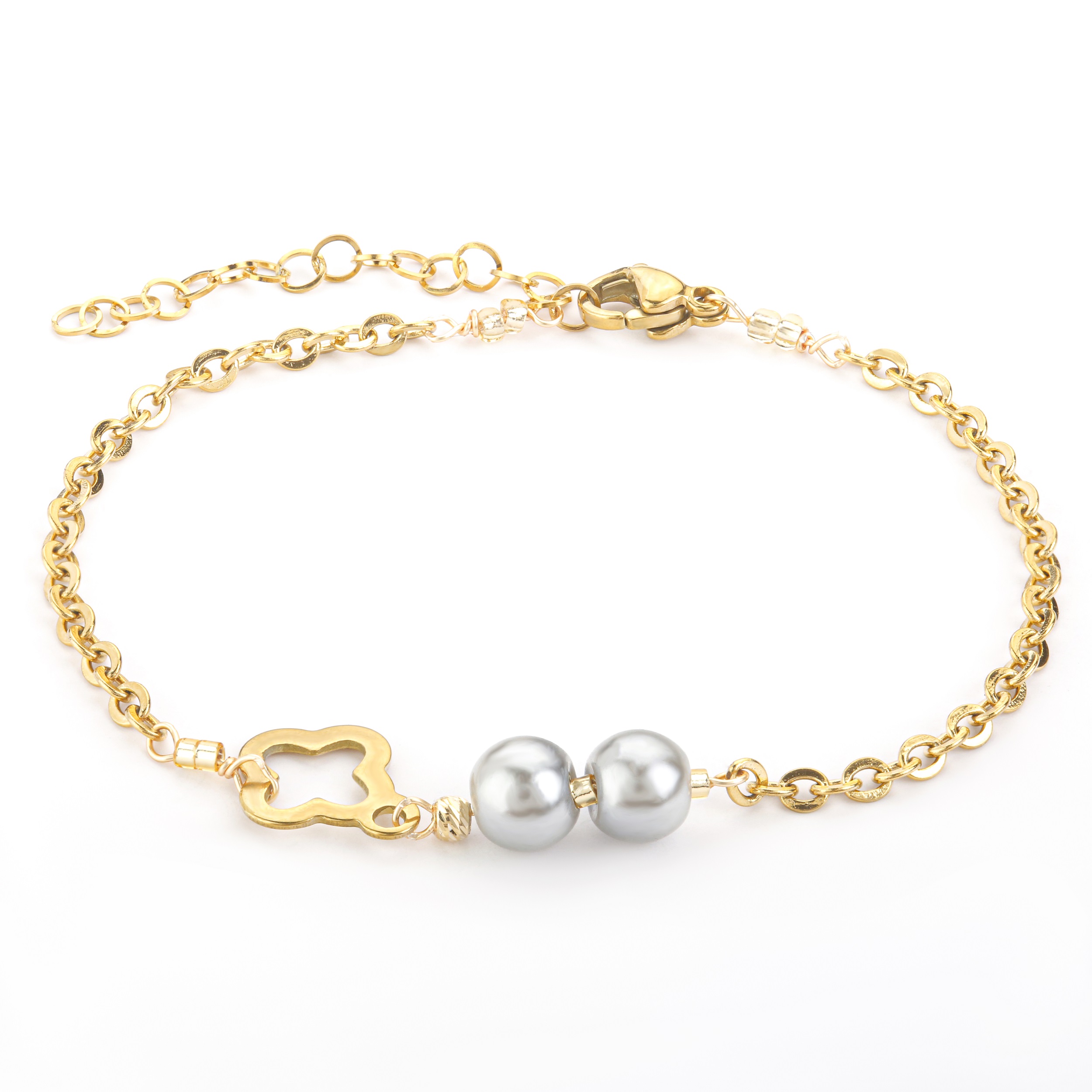 دستبند طلا 18 عیار زنانه مدل SGH167