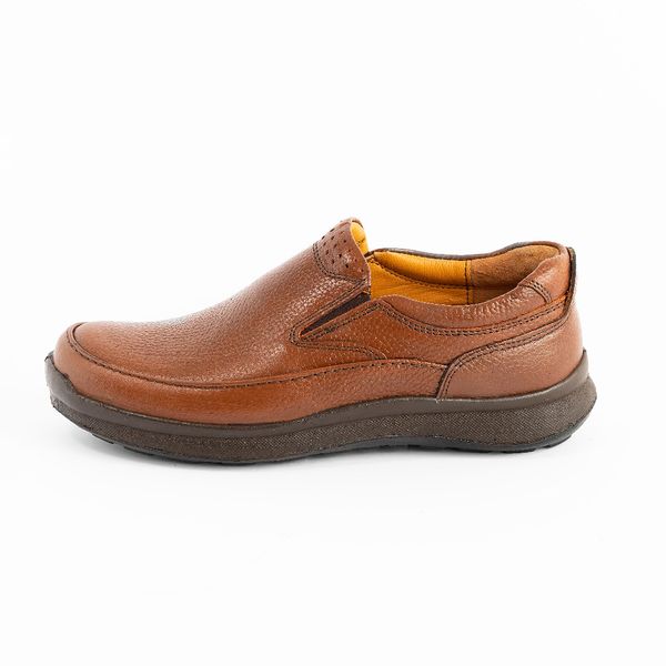 کفش روزمره مردانه آذر پلاس مدل گریدر رنگ عسلی
