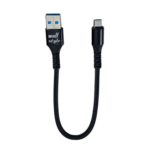 کابل تبدیل USB به microUSB فوموتک مدل WS-108 A طول 0.25 متر