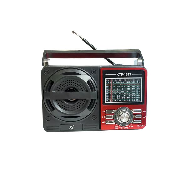 رادیو اسپیکر مدل KTF-1643