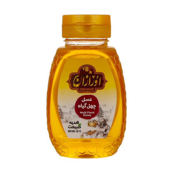 عسل چهل گیاه ارگانیک اورازان - 250 گرم