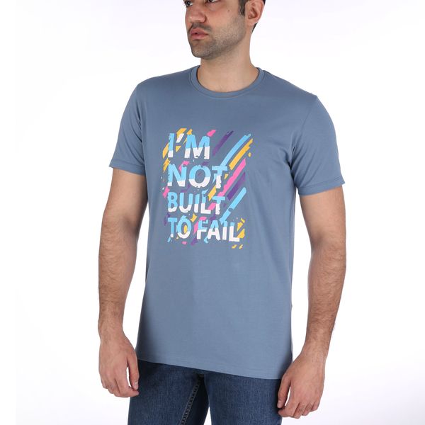 تی شرت آستین کوتاه مردانه باینت مدل 2261732 رنگ آبی