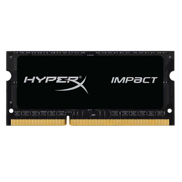 رم لپتاپ DDR3L تک کاناله 1600 مگاهرتز CL9 هایپرایکس مدل IMPACT-HX316LS9IBK2 ظرفیت 8 گیگابایت