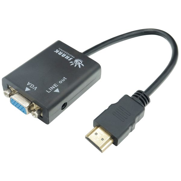 مبدل HDMI به VGA شارک مدل VIDEO-CONVERTOR کد RED-2024