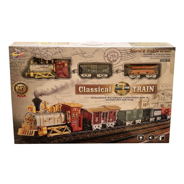 قطار بازی مدل classical train