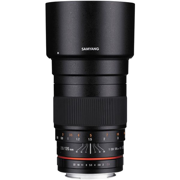 لنز سامیانگ مدل 135mm f/2.0 ED UMC Lens for Nikon F Mount with AE Chip