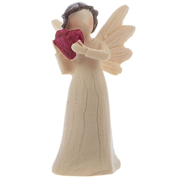 مجسمه پالیز مدل فرشته بالدار قلب به صورت