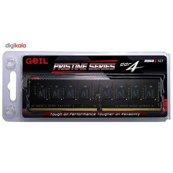 رم دسکتاپ DDR4 تک کاناله 2400 مگاهرتز CL17 گیل مدل Pristine ظرفیت 4 گیگابایت