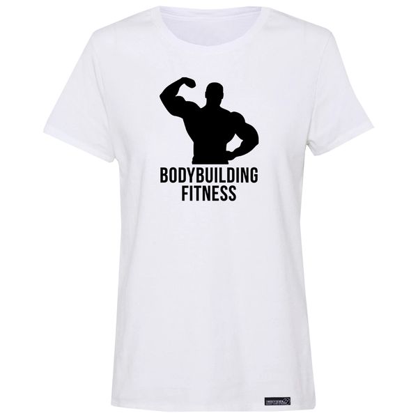 تی شرت آستین کوتاه زنانه 27 مدل Bodybuilding Physical Fitness کد MH1832