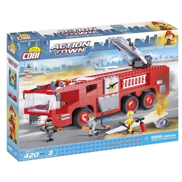 لگو کوبی Action Town - Airport Fire Truck -
