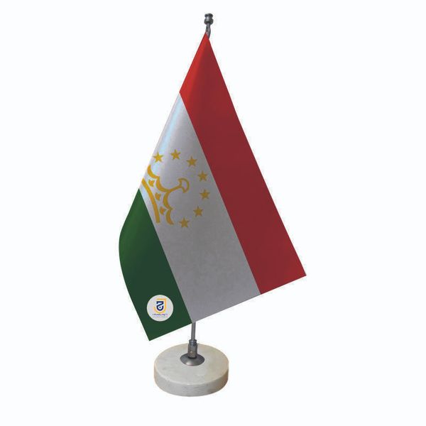 پرچم رومیزی جاویدان تندیس پرگاس مدل تاجیکستان کد 2
