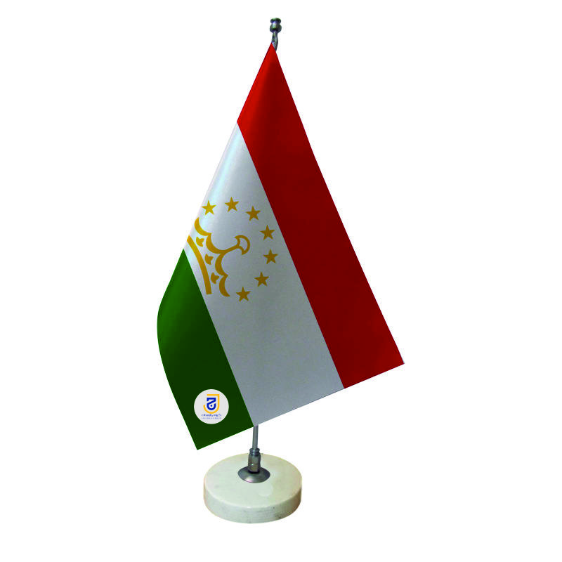 پرچم رومیزی جاویدان تندیس پرگاس مدل تاجیکستان کد 2