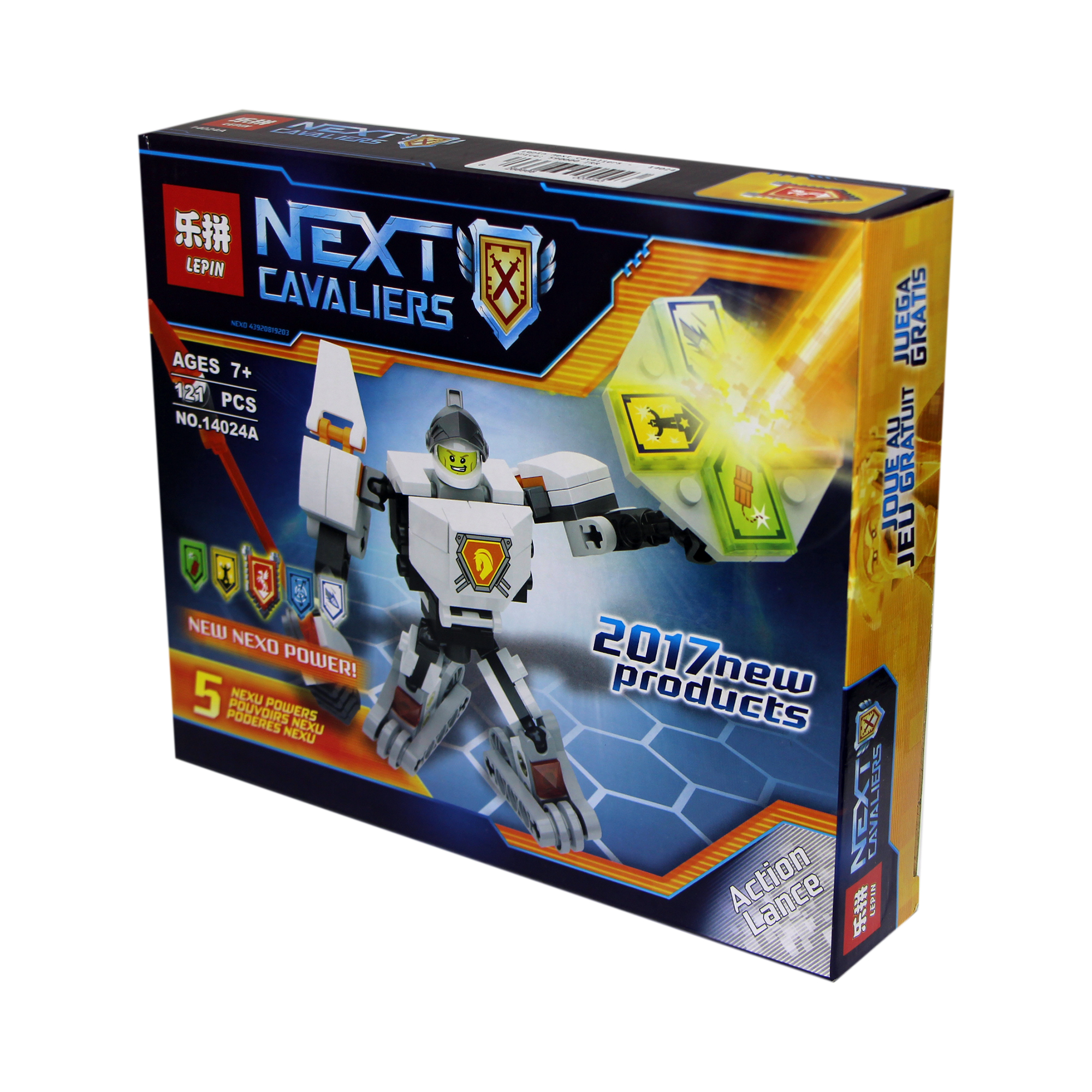 ساختنی لپین مدل Nexu Knights 14015A
