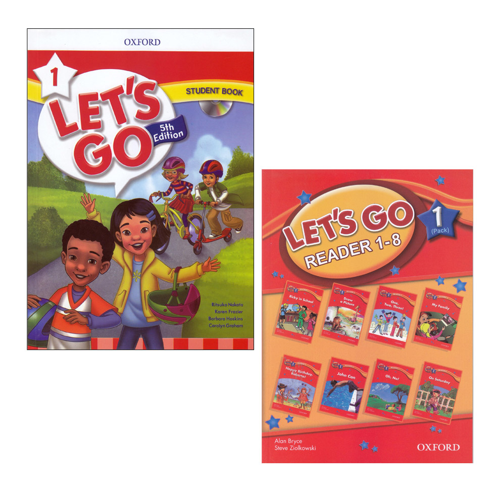 کتاب Lets Go 1 Fifth Edition اثر Barbara Hoskins انتشارات الوندپویان دو جلدی