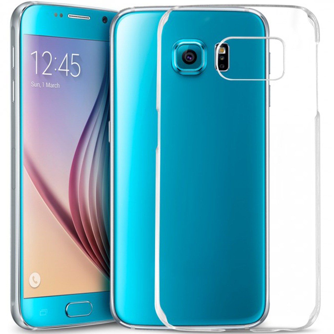 کاور پورو مدل Hard Shell Crystal SGS6CRY مناسب برای گوشی موبایل سامسونگ Galaxy S6