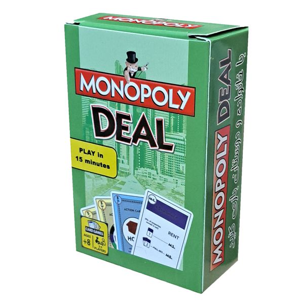 بازی فکری مدل مونوپولی کارتی monopoly deal