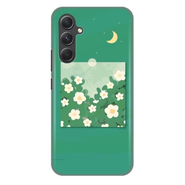 کاور طرح ماه و گل کد DIMO-028 مناسب برای گوشی موبایل سامسونگ Galaxy A54
