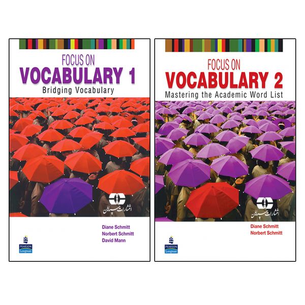کتاب Focus On Vocabulary اثر جمعی از نویسندگان انتشارات سپاهان 2 جلدی