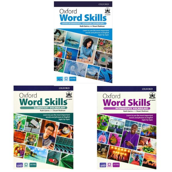 کتاب Word Skills Vocabulary 2nd اثر Ruth Gairns سه جلدی انتشارات هرمز