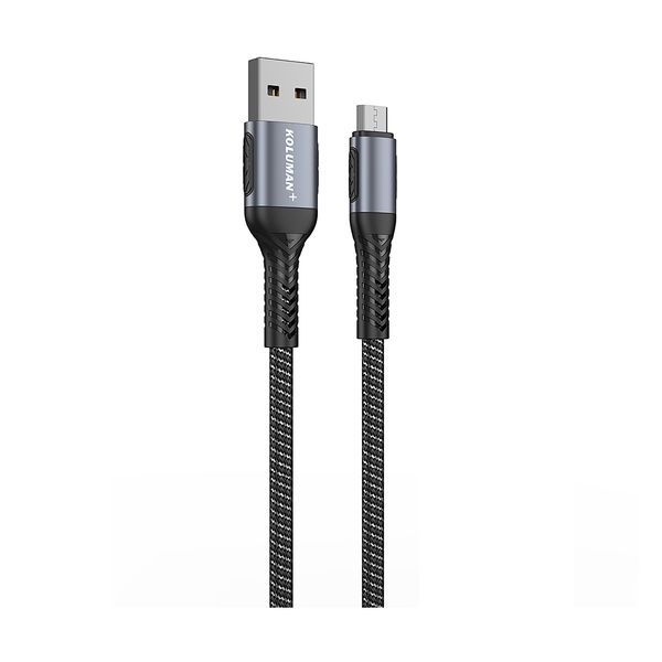 کابل تبدیل USB به MicroUSB کلومن پلاس مدل  +KF200 K9 طول 1.5 متر