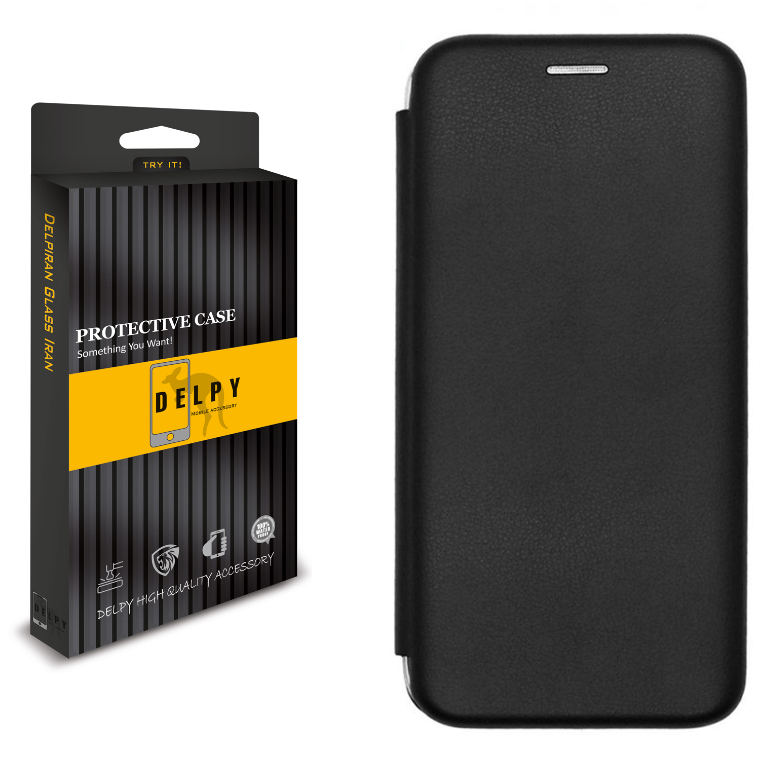 کیف کلاسوری دلپی مدل Stand-Magnet مناسب برای گوشی موبایل سامسونگ Galaxy S10