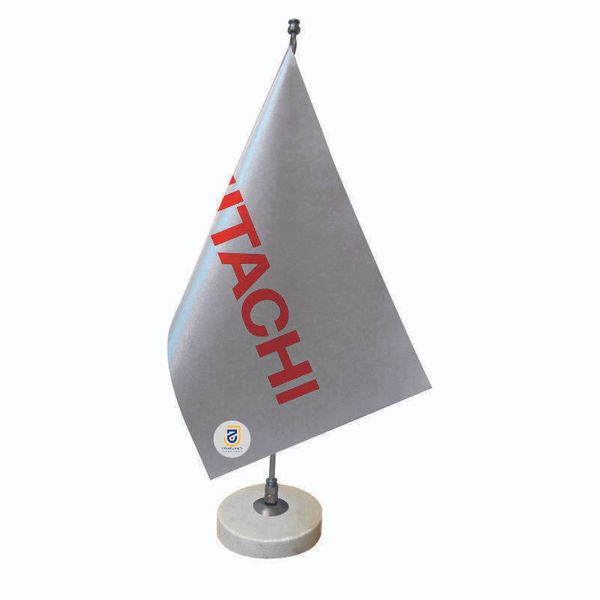 پرچم رومیزی جاویدان تندیس پرگاس مدل هیتاچی کد 2