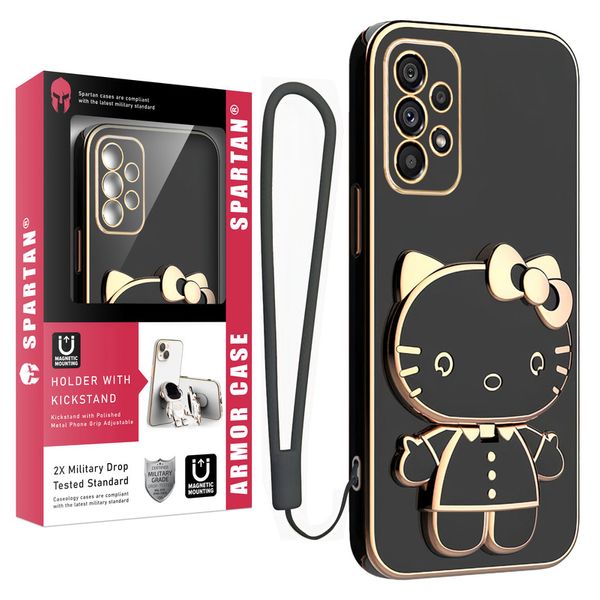 کاور اسپارتان مدل Kitty Strap مناسب برای گوشی موبایل سامسونگ Galaxy A13 4G 