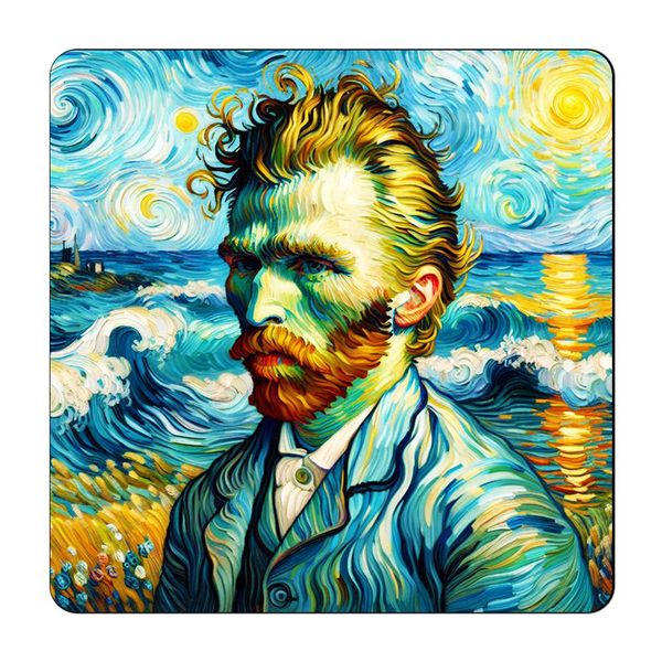 مگنت گالری باجو طرح نقاشی طبیعت ونگوک کد van gogh29