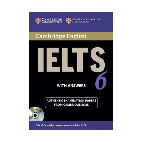 کتاب IELTS Cambridge 6 اثر جمعی ازنویسندگان انتشارات Cambridge