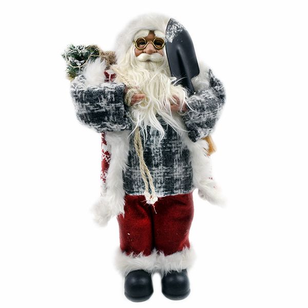 عروسک بابانوئل کادورنگی مدل 7687 با ارتفاع 45 سانتیمتر