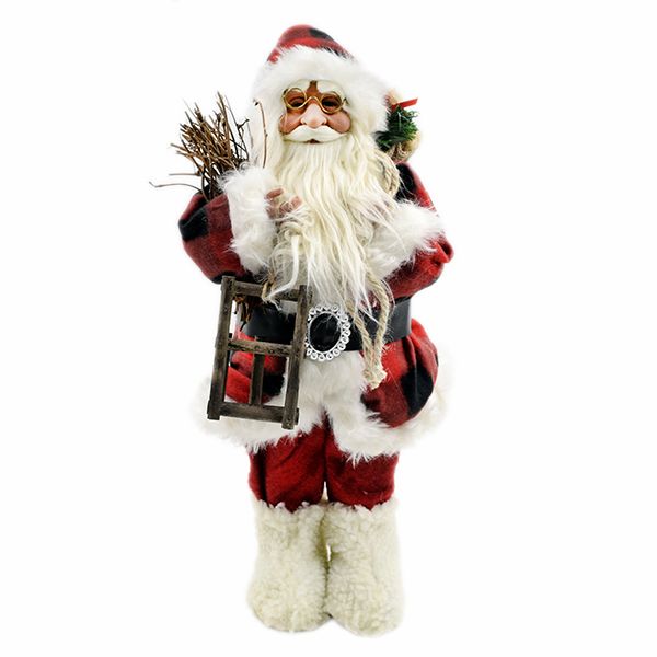 عروسک بابانوئل کادورنگی مدل 7688 با ارتفاع 45 سانتیمتر