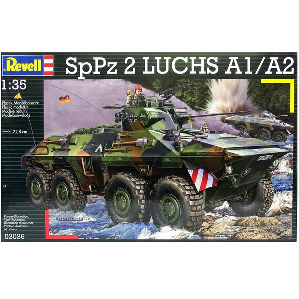 مدلسازی ریول مدل SpPz 2 LUCHS A1/A2
