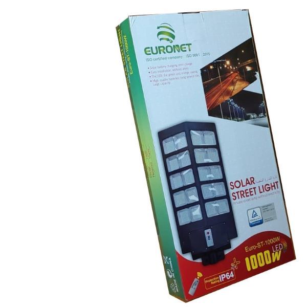 چراغ خیابانی خورشیدی هوشمند یورونت مدل EURO-ST1000
