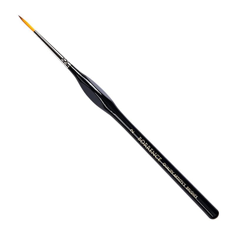 قلم مو شاخه زنی بورنس شماره 2 مدل ارگونومیک