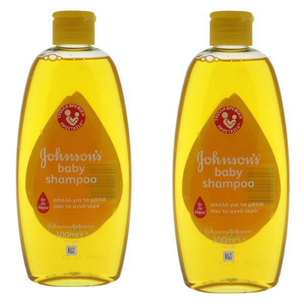  شامپو بدن و کودک جانسون مدل baby shampoo حجم 300 میلی لیتر مجموعه دو عددی