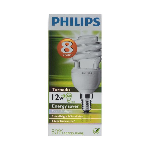 لامپ کم مصرف 12 وات فیلیپس مدل 394510 پایه E14