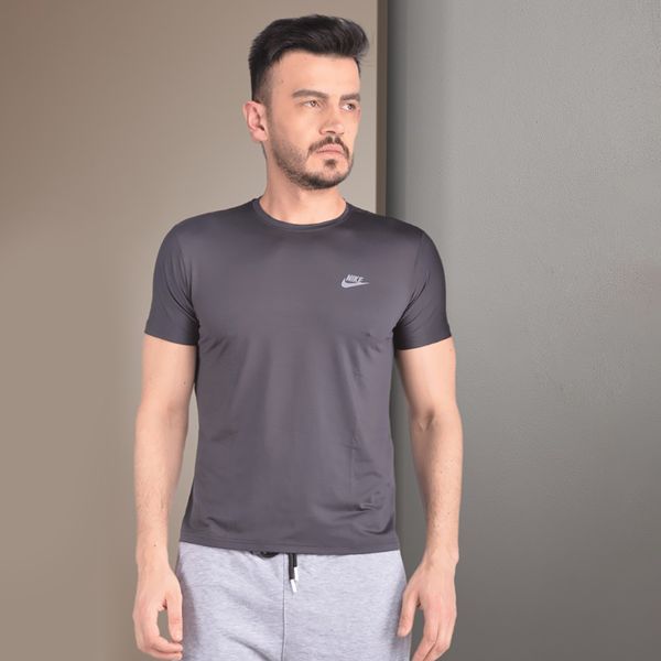 تی شرت ورزشی مردانه نایکی مدل 8492 رنگ خاکستری
