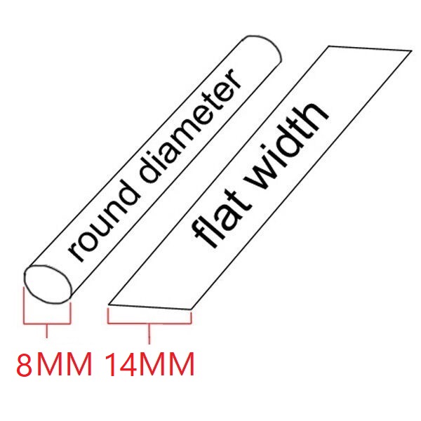وارنیش حرارتی وو ار مدل REDD-8mm طول یک متر