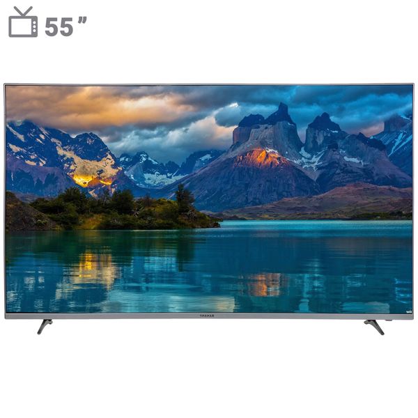 تلویزیون ال ای دی هوشمند شهاب مدل LED55SH301UFL سایز 55 اینچ