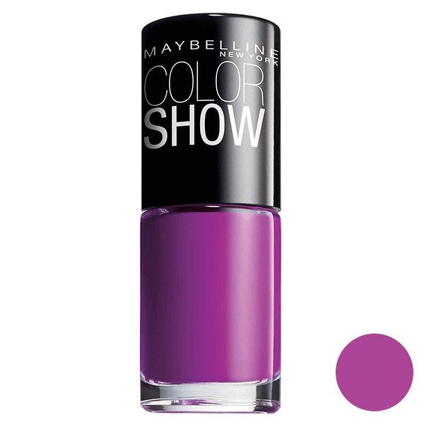 لاک ناخن میبلین مدل Vao Color Show Lavender Lies 554