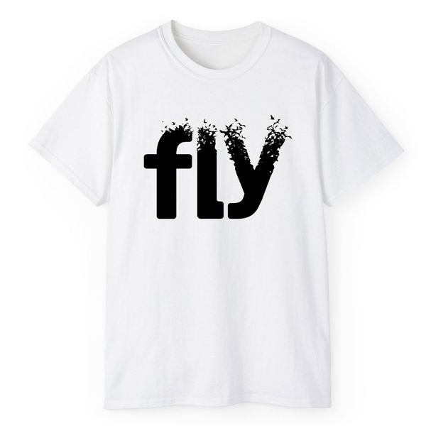 تی شرت آستین کوتاه مردانه مدل fly کد 1491