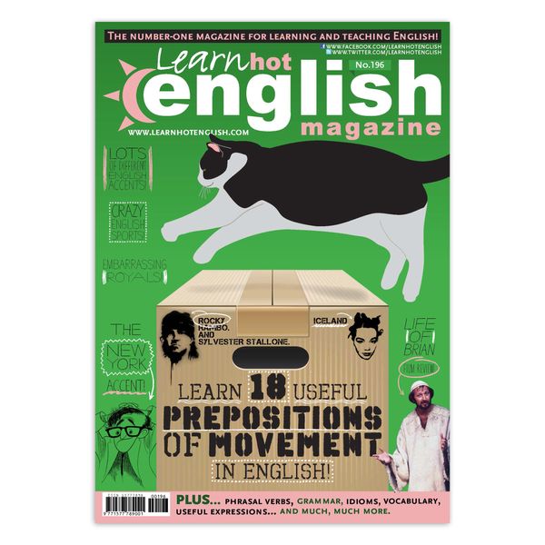 مجله Learn Hot English شماره 196 سپتامبر 2018