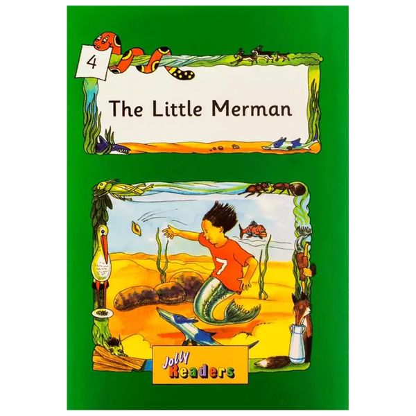 کتاب Jolly Readers 4 The Little Merman اثر جمعی از نویسندگان انتشارات Ltd