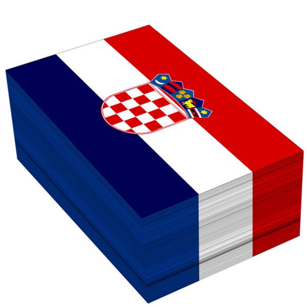 کاغذ یادداشت مستر راد طرح کشور کرواسی کد 1029