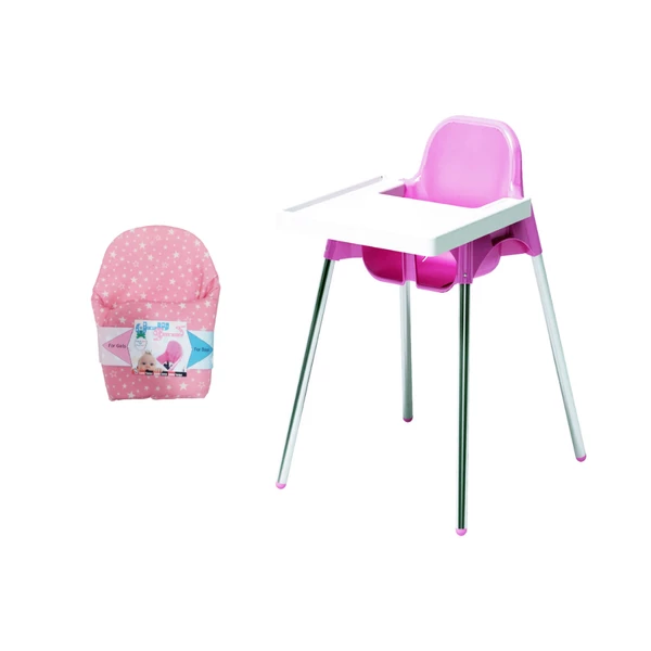 صندلی غذاخوری کودک به همراه تشک صندلی غذاخوری کودک مدل 4121
