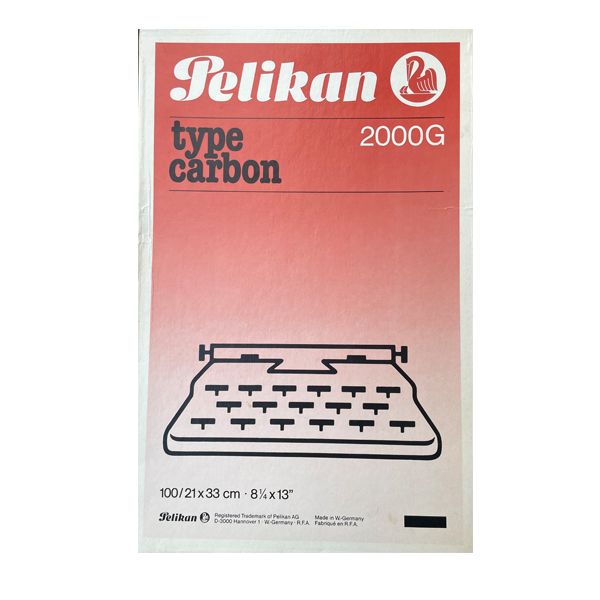 کاغذ کاربن پلیکان مدل A4 بسته 100 عددی