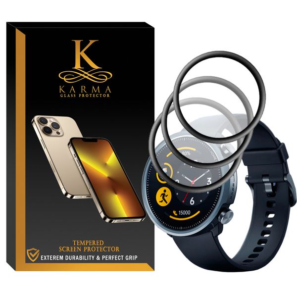 محافظ صفحه نمایش کارما مدل KA-PM مناسب برای ساعت هوشمند شیائومی Smart Watch A1 بسته سه عددی
